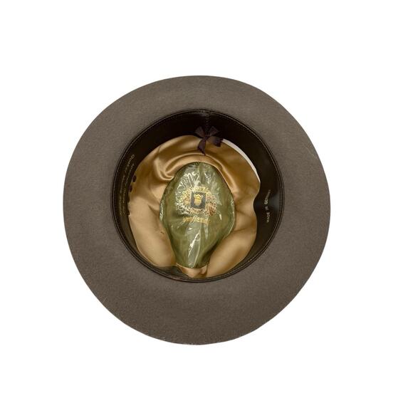 Quaker Marine Supply Company Fedora Hat Made by Wegener, Germany Size 7 1/8 - Picture 10 of 13